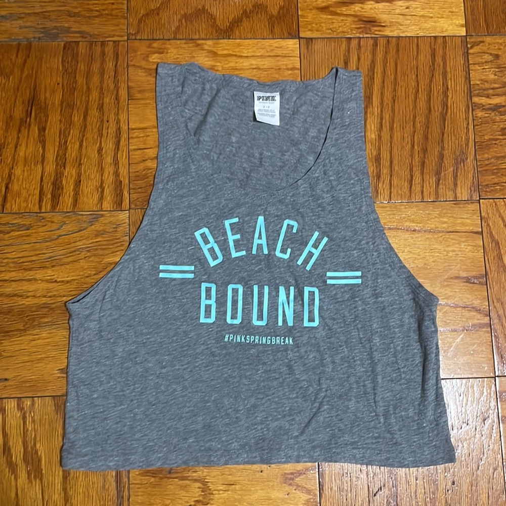 💖Super cute 💖 adorable 💖 Victoria's Secret PINK 💖 PINK 💖 Crop tank top 💖